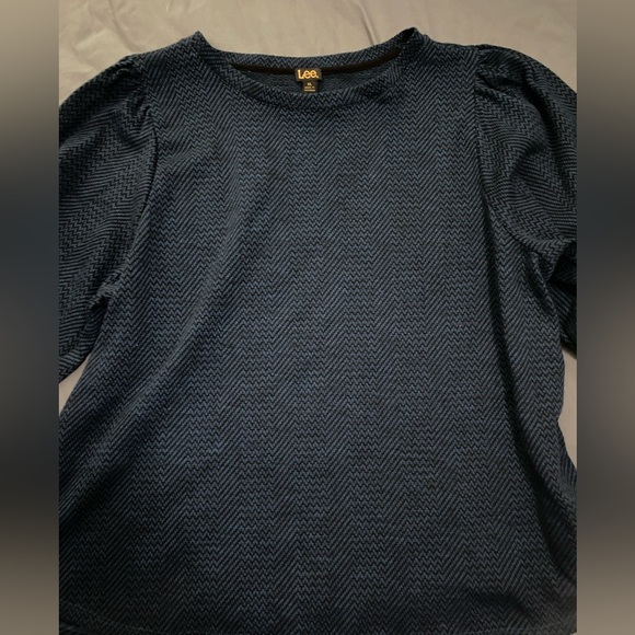 Lee Womens Navy & Black Knit Top - Picture 3 of 6